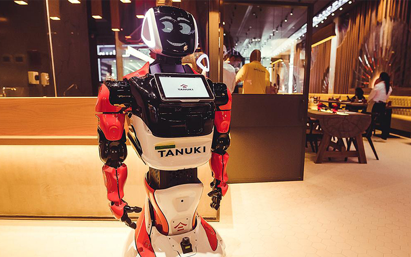 Meet Ruby the robotic waitress at this Dubai Mall restaurant