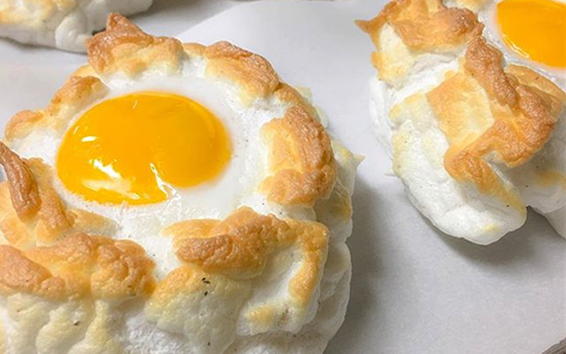 Cloud eggs: the new Instagram food trend