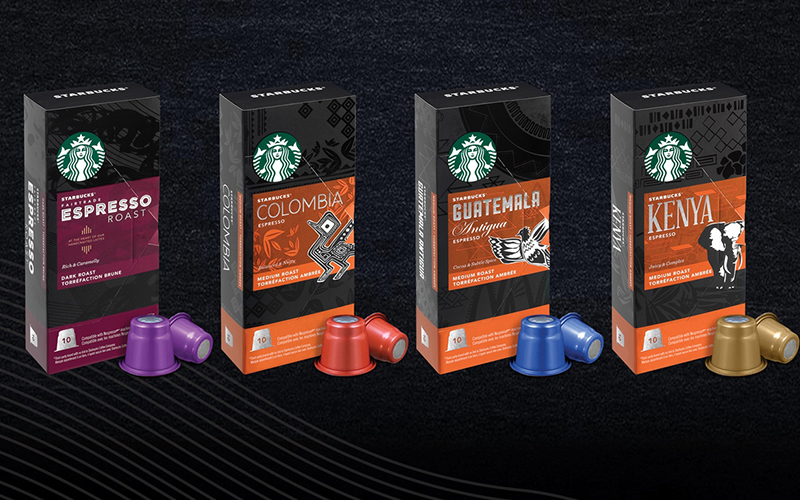 Starbucks launches Nespresso compatible capsules