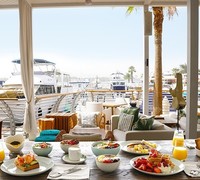 Enjoy your weekend breakfast at this stunning Dubai waterfront