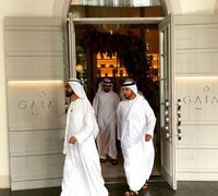Sheikh Mohammed spotted at newly opened GAIA Dubai