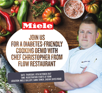 A Diabetes Friendly Cooking Demo with Chef Christopher Kinsley from Flow Restaurant