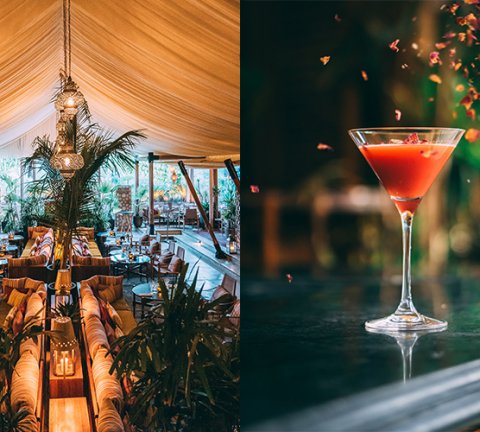 Why this Bedouin-inspired tent is the ideal summer dining spot