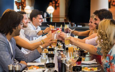 Kick-start your weekend with this lively Thursday brunch