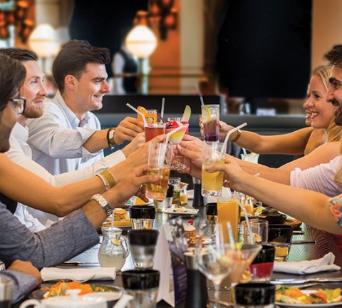 Kick-start your weekend with this lively Thursday brunch