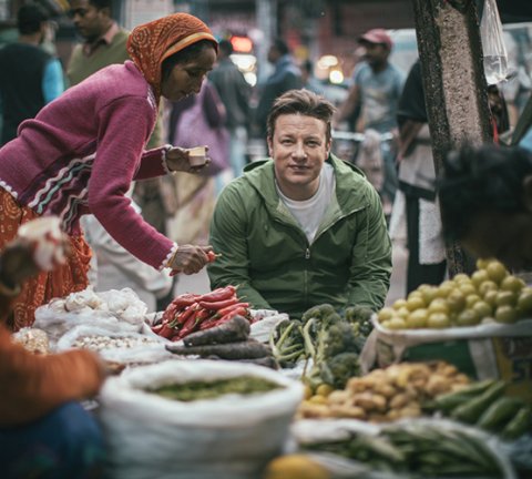 Jamie Oliver’s new food travel show comes to Middle Eastern TVs