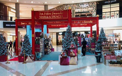 Marks & Spencer’s Christmas pop-up returns to Dubai Marina Mall