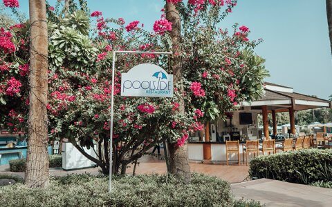 Take your Christmas Day celebrations outdoors at this poolside brunch