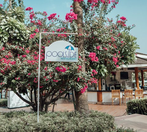 Take your Christmas Day celebrations outdoors at this poolside brunch