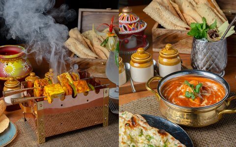 Enjoy authentic Indian delights at this Palm Jumeirah beachside restaurant