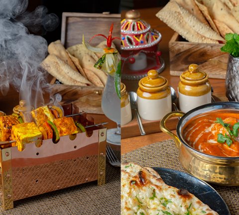 Enjoy authentic Indian delights at this Palm Jumeirah beachside restaurant