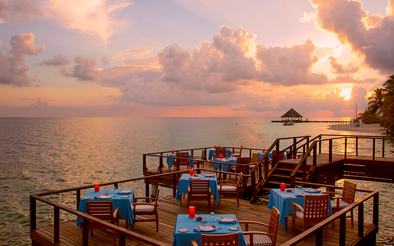 chef Colin Clague at Coco Bodu Hithi