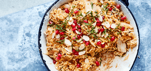 Coronation chicken pilaf