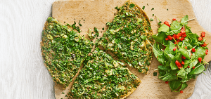 Herby Persian frittata