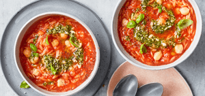 Orzo & tomato soup 