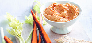 Red pepper hummus 