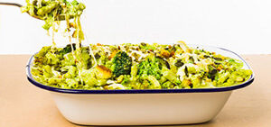 Super-green mac ‘n’ cheese