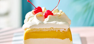 Club Tropicana ice cream cake