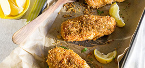 Lighter chicken Kiev