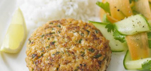 Superhealthy salmon burgers