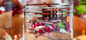 Mint-choc mousse