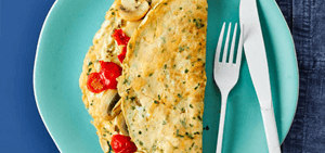 Breakfast egg wraps