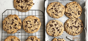 Chewy chocolate chip cookies