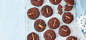 Chocolate orange cookies