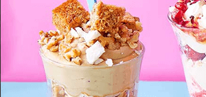 Coffee-walnut Eton mess