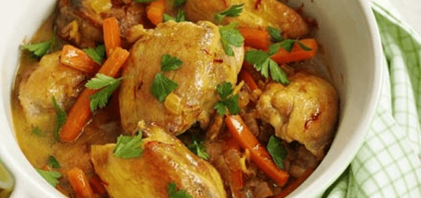 Easy chicken tagine