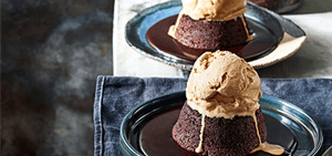 Espresso mud cakes