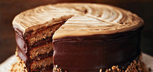 Hazelnut latte cake