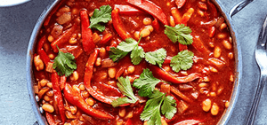 Red pepper & bean tikka masala