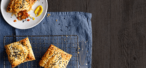 Spiced pastry slices