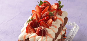 Victoria sponge loaf cake