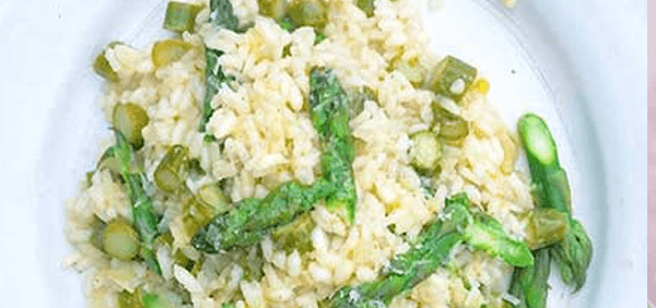 Asparagus risotto 