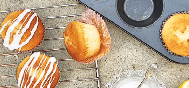 Easy lemon muffins