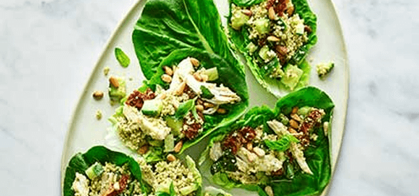 Pesto chicken salad