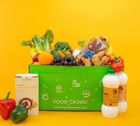 Food Crowd, an online, sustainable and organic shop on the go