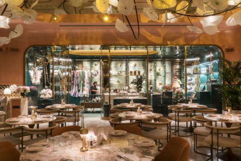 Summer dining at Flamingo Room by tashas