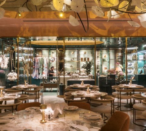 Summer dining at Flamingo Room by tashas