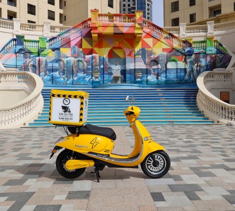 The Noodle House launches electric delivery bikes