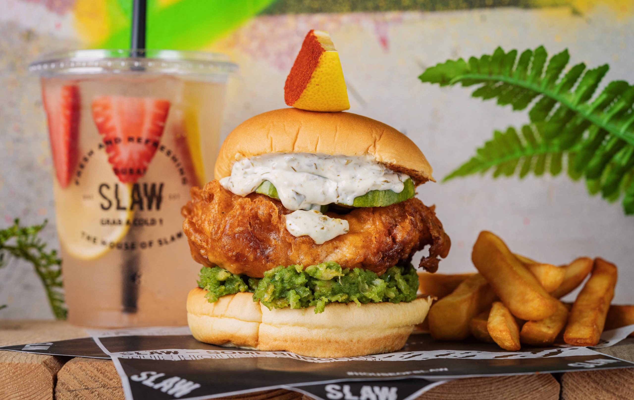 SLAW Brit Burger DUbai Jumeirah