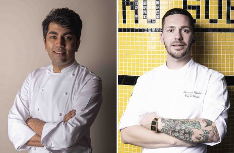 Four-hands dinner from Trèsind Studio and Torno Subito