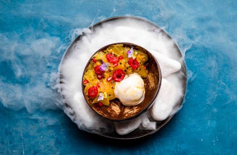 Check out this vibrant new menu from Koko Bay, Palm West Beach