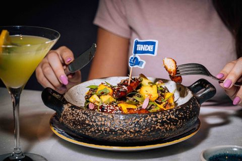 Say hello to TiNDLE plant-based chicken