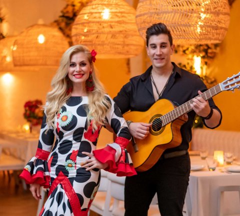 Spanish nights at Myrra, Club Vista Mare, Palm Jumeirah