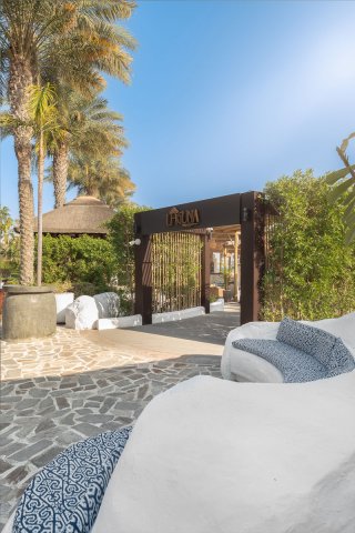 Visit Laguna Lounge for Mediterranean-inspired beach vibes