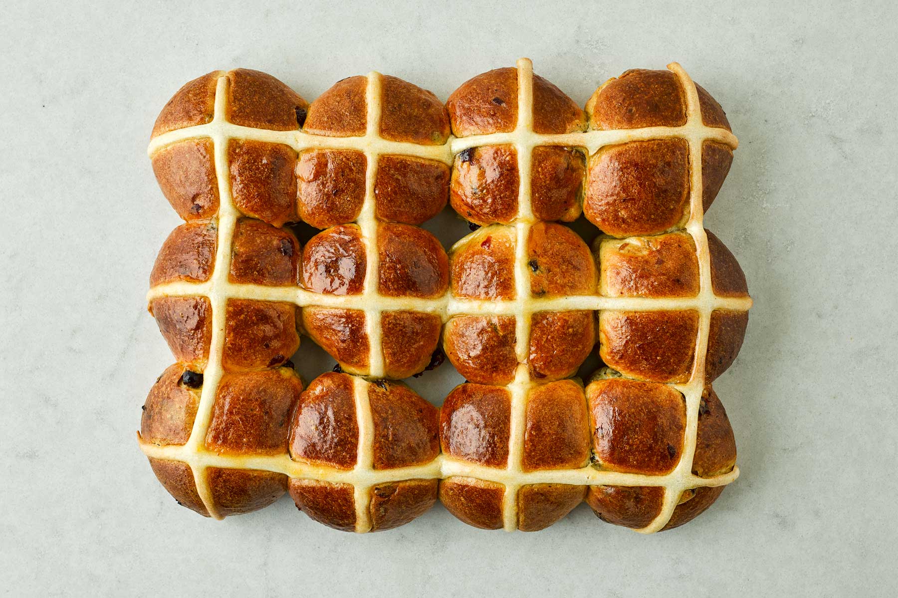 Next level hot cross buns