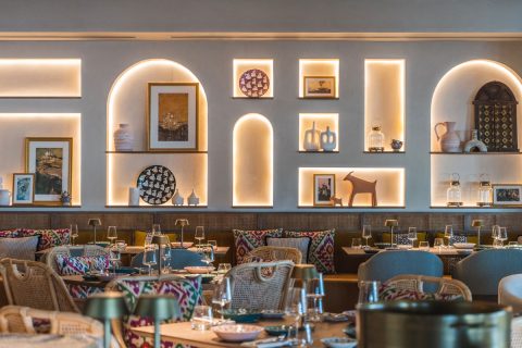 Bushra is a new Levantine Restaurant at Grosvenor House Dubai